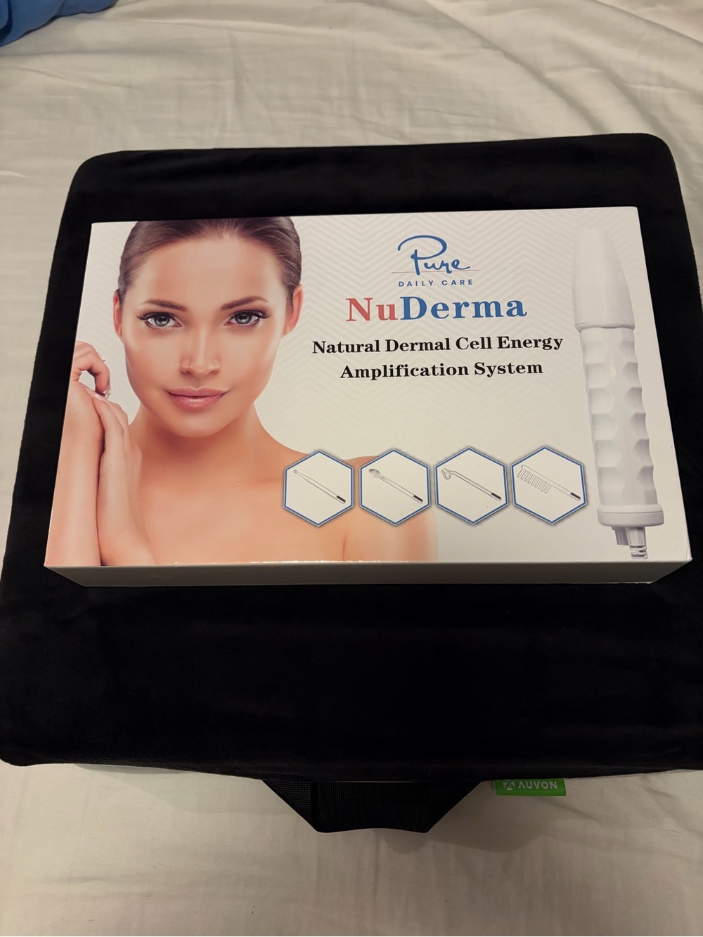 NuDerma White Dermal Cell Energy Home Skin Device